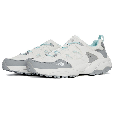THE NORTH FACE Sierra Shock Absorbers With Slip Resistant Features Low Top Casual Shoes Unisex White Gray