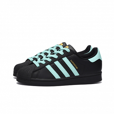 Adidas Originals SUPERSTAR Anti Slip Wear Resistant Low Top Skateboard Shoes Unisex Black
