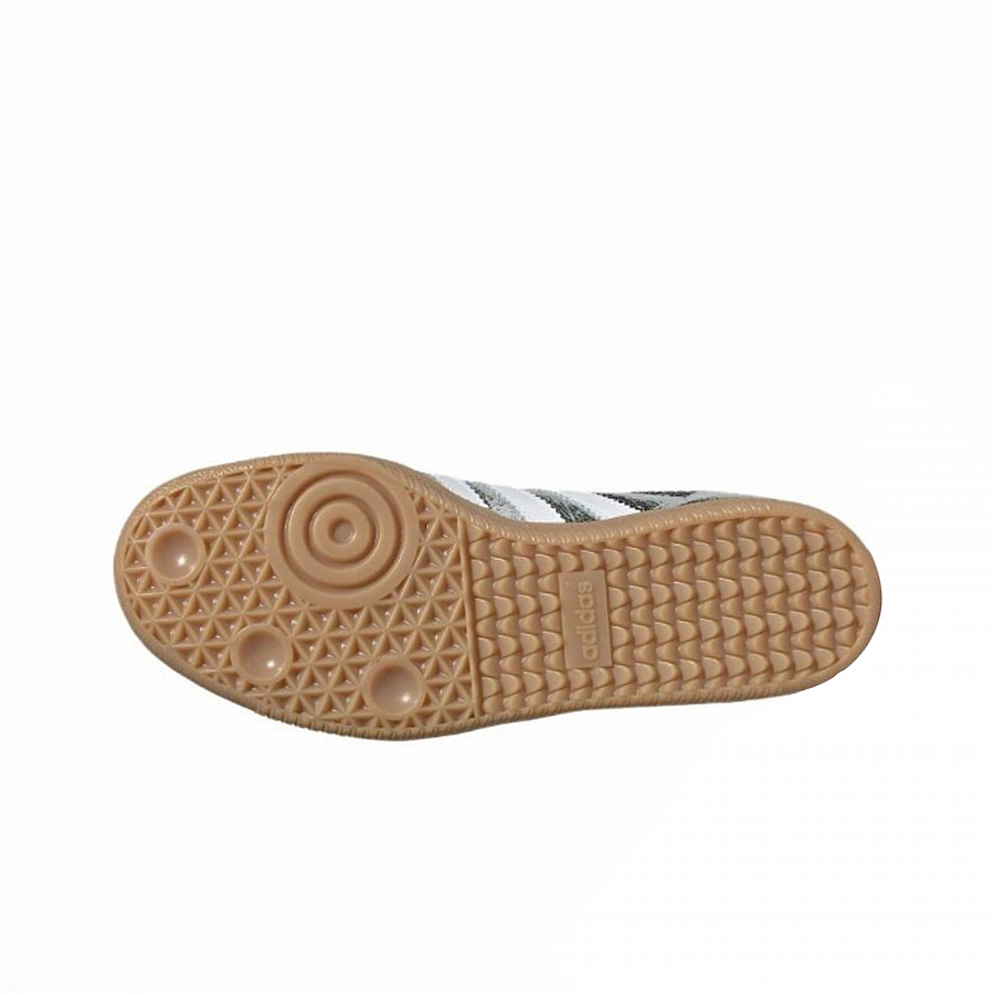 Adidas Originals SAMBA OG Silver Mist Anti Slip Wear Resistant Low Top Skateboard Shoes Women's Silver купить в интернет-магазине Yoocart с быстрой доставкой по России.