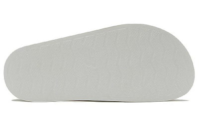 New Balance Rubber Sole Slide Slippers Unisex White