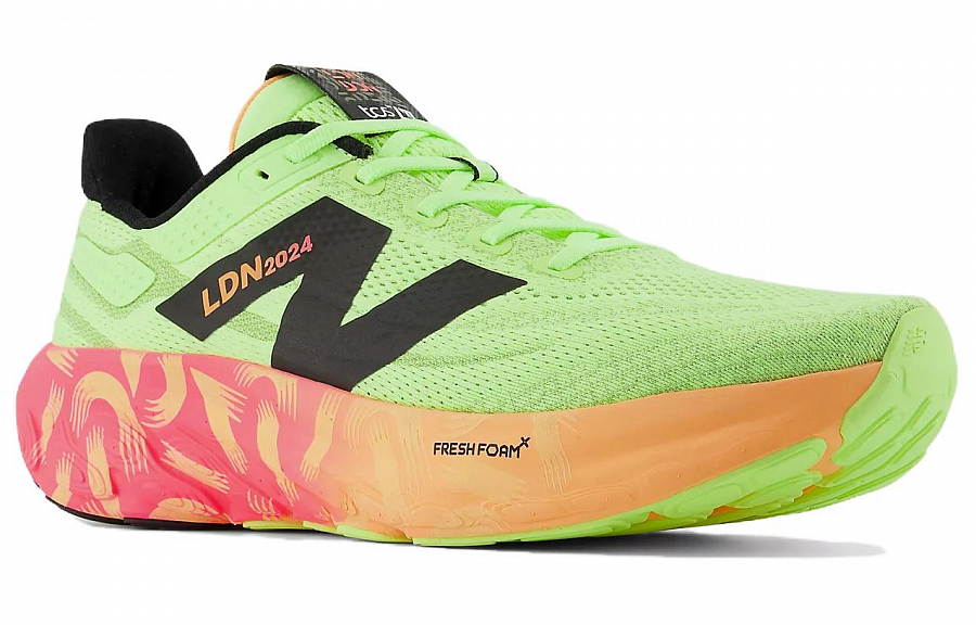 New Balance Fresh Foam Sneakers 'Green Orange' купить в интернет-магазине Yoocart с быстрой доставкой по России.