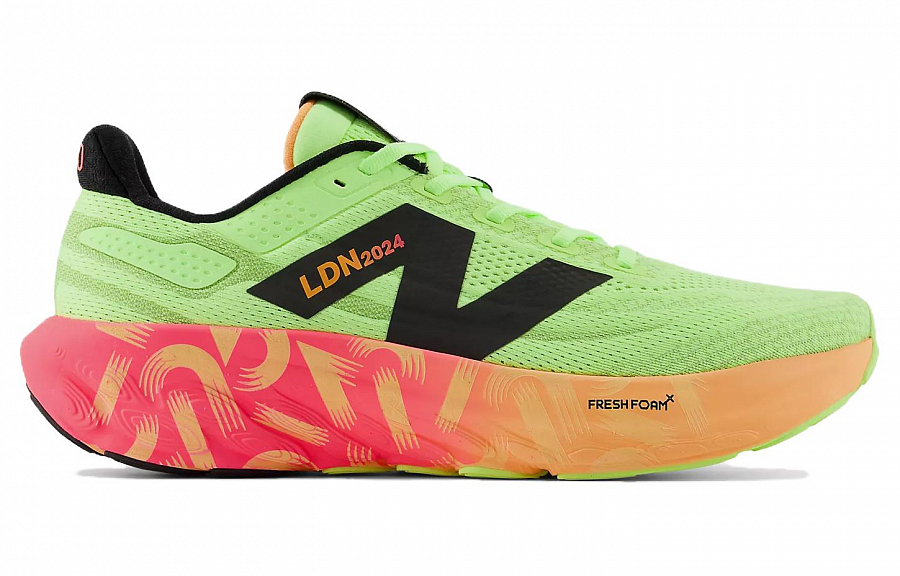 New Balance Fresh Foam Sneakers 'Green Orange' купить в интернет-магазине Yoocart с быстрой доставкой по России.