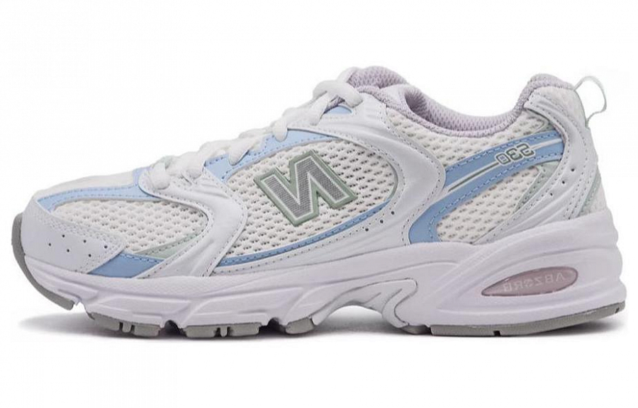 New Balance 530 White Light Chrome Blue Clay Ash купить в интернет-магазине Yoocart с быстрой доставкой по России.