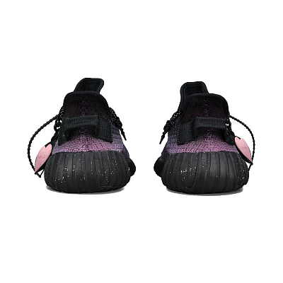 Adidas Originals Yeezy Boost 350 V2 Non slip Lightweight Low Top Casual Shoes Unisex Pink Purple