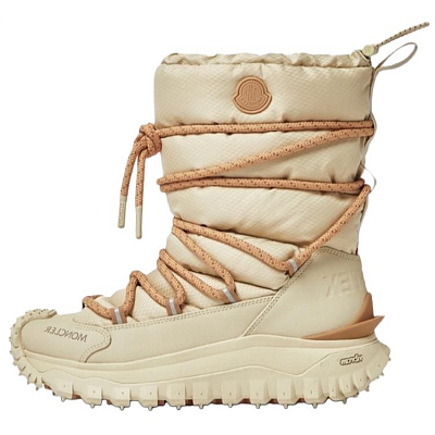 Moncler Trailgrip Short Snow Boots Men's Light Brown