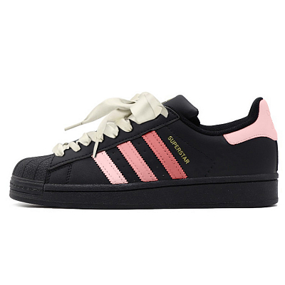 Adidas Originals SUPERSTAR Low Top Skateboard Shoes Unisex Pink