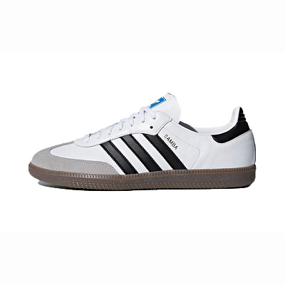 Adidas Originals SAMBA OG Mermaid Non slip Lightweight Low Top Skateboard Shoes Unisex Black Pink