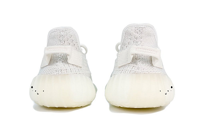 Adidas Originals Yeezy Boost 350 V2 Black Starry Sea Abrasion Resistant Low Top Casual Shoes Unisex White Black
