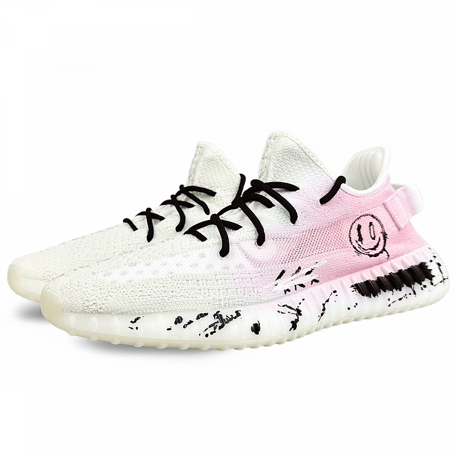 Adidas Originals Yeezy Boost 350 V2 Abrasion Resistant Low Top Casual Shoes Unisex White купить в интернет-магазине Yoocart с быстрой доставкой по России.