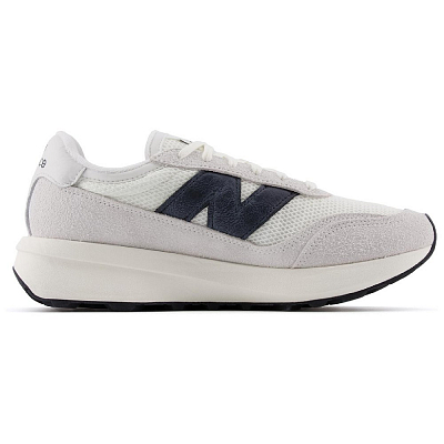 Niko And ... x New Balance 370 Low Top Running Shoes Unisex Gray White