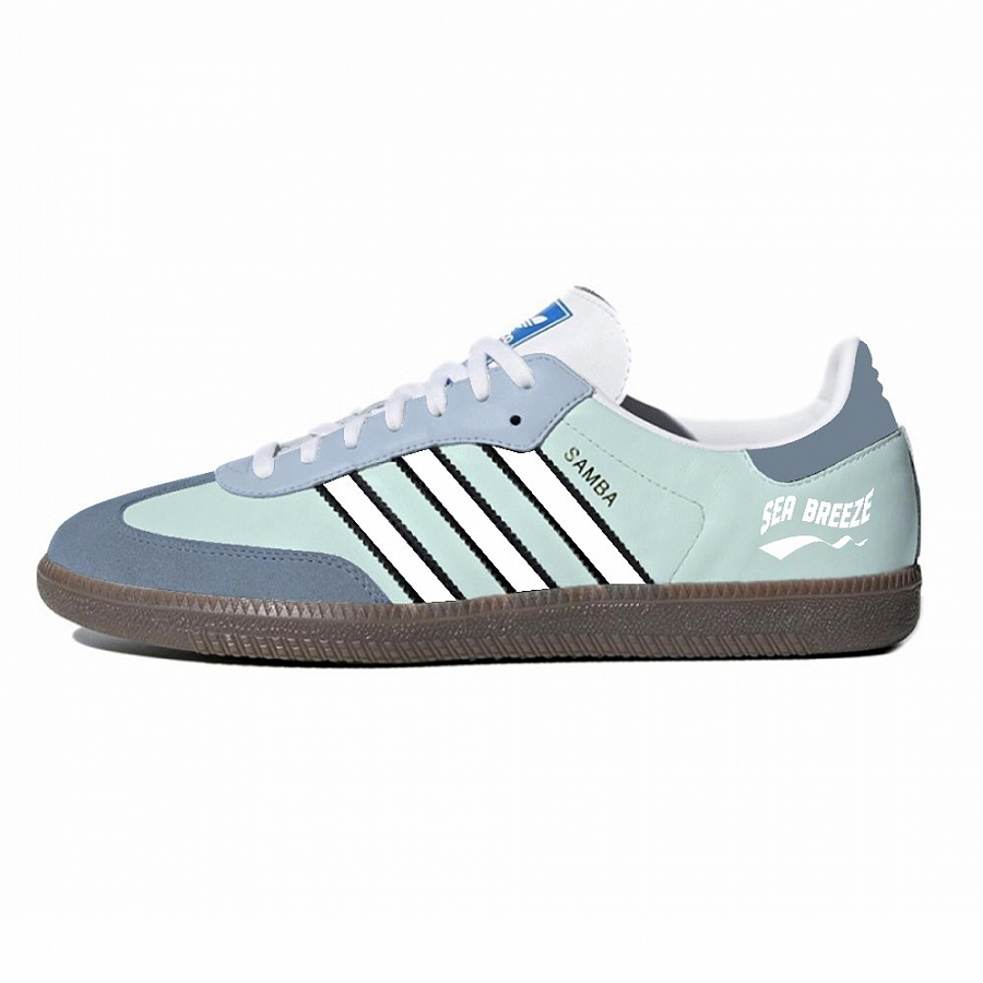 Adidas Originals SAMBA OG Anti Slip Wear Resistant Low Top Skateboard Shoes Women's Green купить в интернет-магазине Yoocart с быстрой доставкой по России.