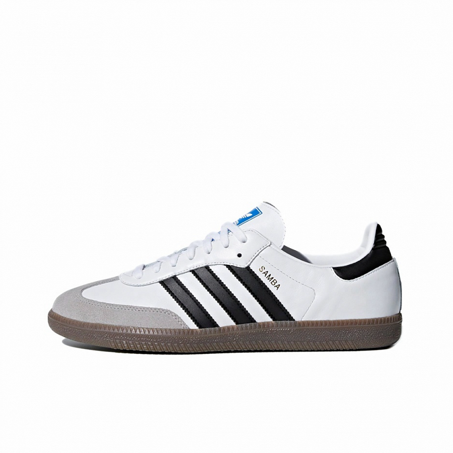 Adidas Originals SAMBA OG Anti Slip Wear Resistant Low Top Skateboard Shoes Women's Green купить в интернет-магазине Yoocart с быстрой доставкой по России.
