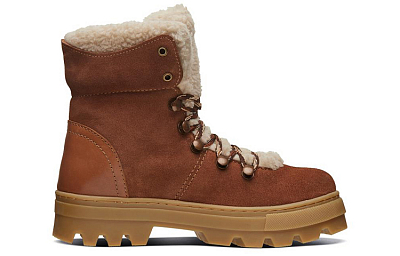 Skechers Modern Comfort Boots Short Martin Boot Women's Chestnut