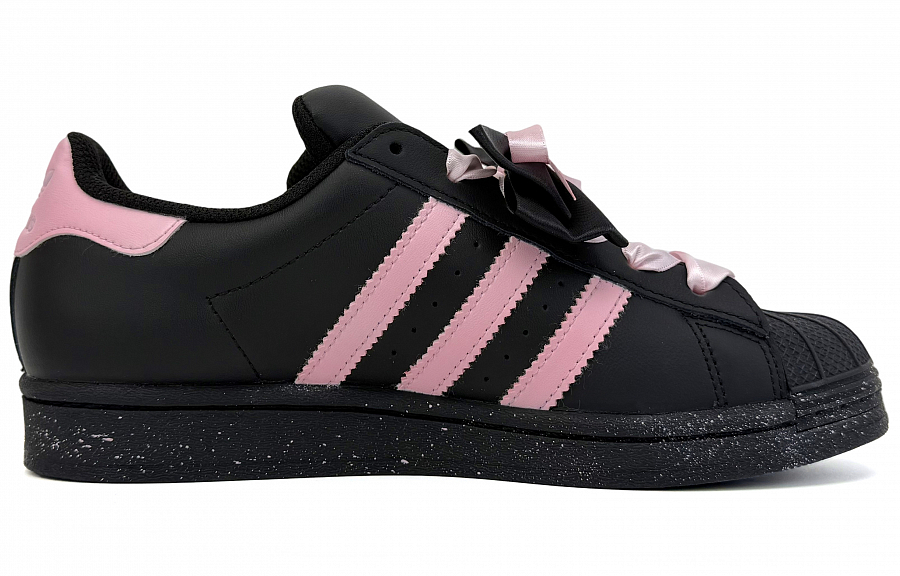 Adidas Originals SUPERSTAR Coverage Cushioning Wear-Resistant Low-Top Skateboard Shoes Unisex Black купить в интернет-магазине Yoocart с быстрой доставкой по России.