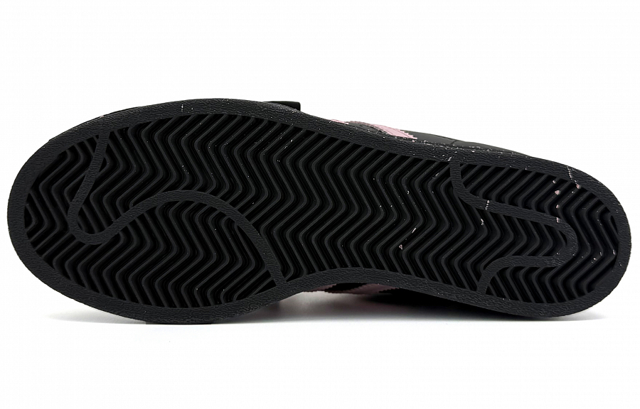 Adidas Originals SUPERSTAR Coverage Cushioning Wear-Resistant Low-Top Skateboard Shoes Unisex Black купить в интернет-магазине Yoocart с быстрой доставкой по России.