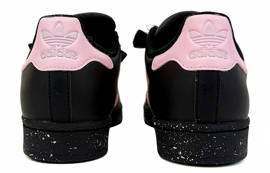 Adidas Originals SUPERSTAR Coverage Cushioning Wear-Resistant Low-Top Skateboard Shoes Unisex Black купить в интернет-магазине Yoocart с быстрой доставкой по России.