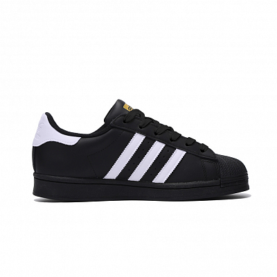 Adidas Originals SUPERSTAR Anti Slip Wear Resistant Low Top Skateboard Shoes Unisex Black