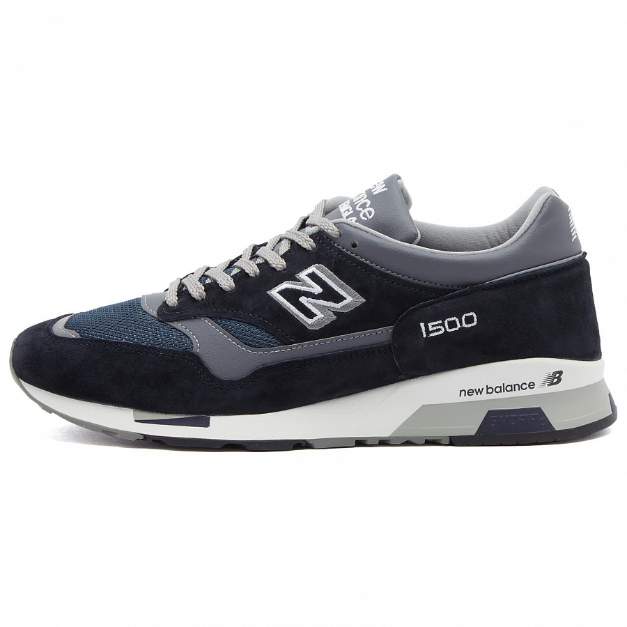 New Balance 1500 MiUK Navy Blue Grey купить в интернет-магазине Yoocart с быстрой доставкой по России.