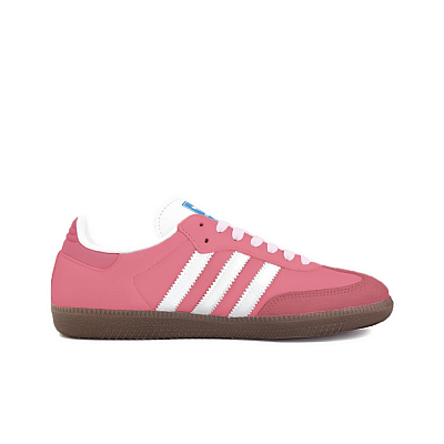 Adidas Originals SAMBA OG Anti Slip Wear Resistant Low Top Skateboard Shoes Unisex Pink