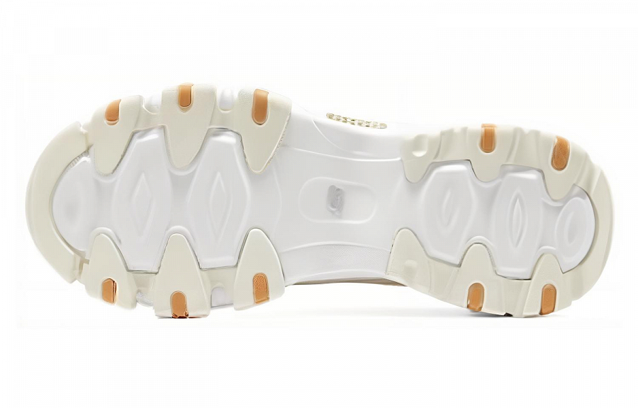 Skechers D'lites 2.0 'White Grey Yellow'