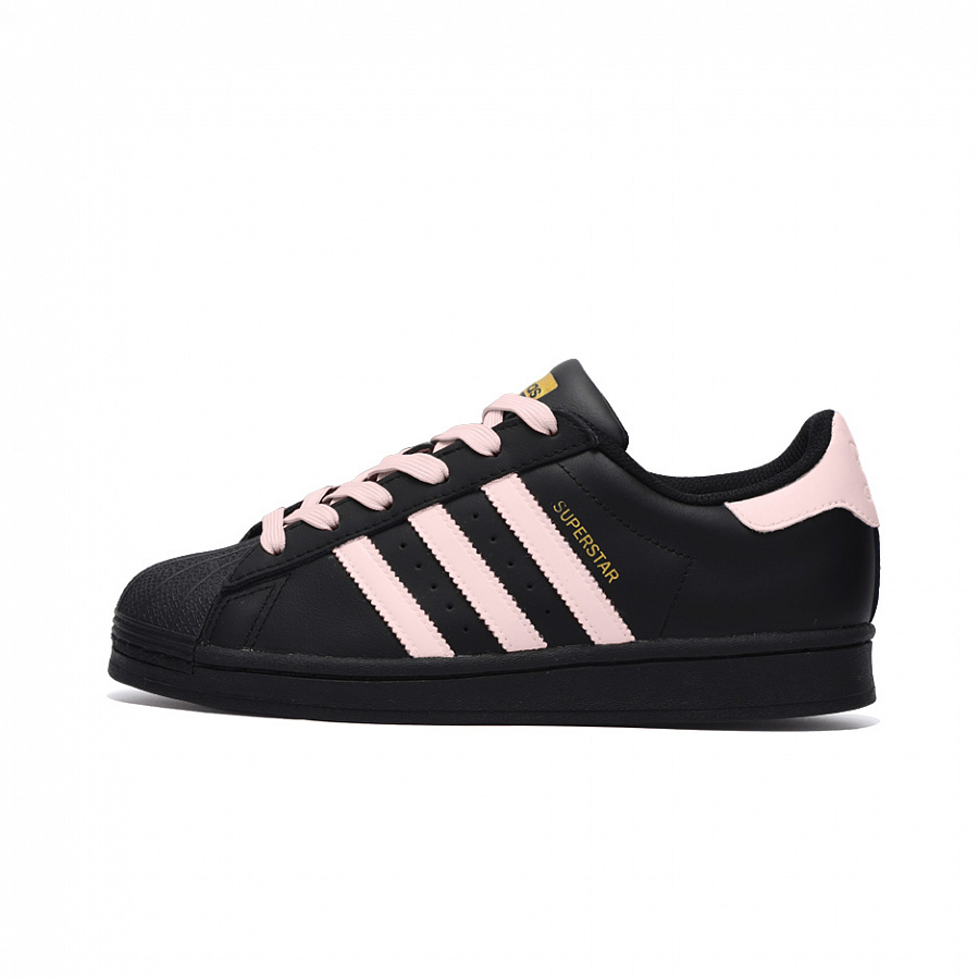 Adidas Originals SUPERSTAR Anti Slip Wear Resistant Low Top Skateboard Shoes Unisex Black купить в интернет-магазине Yoocart с быстрой доставкой по России.