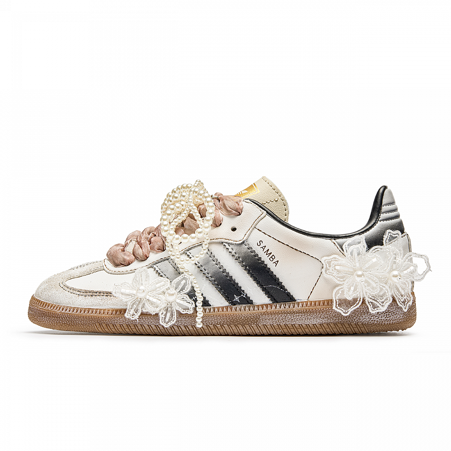 Adidas Originals SAMBA OG Essence Of The World, Farewell Poem Cushioning Low Top Skateboard Shoes Unisex Silver Brown купить в интернет-магазине Yoocart с быстрой доставкой по России.