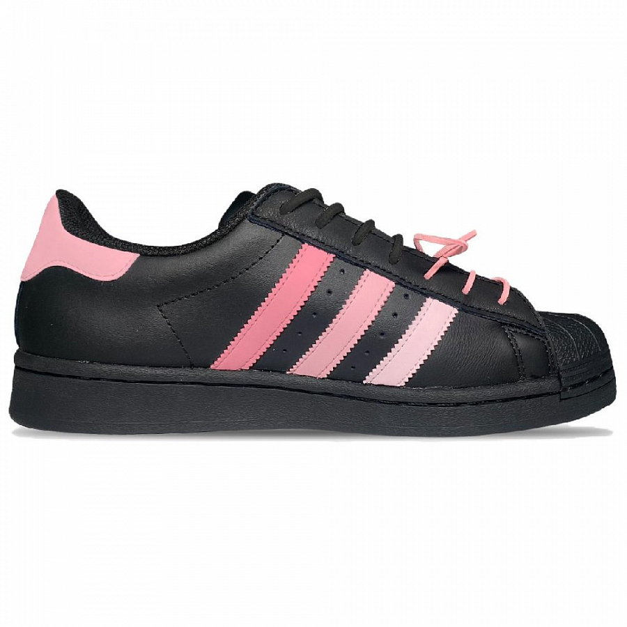 Adidas Originals Superstar Skateboard Shoes Unisex Low Top Black/Pink купить в интернет-магазине Yoocart с быстрой доставкой по России.