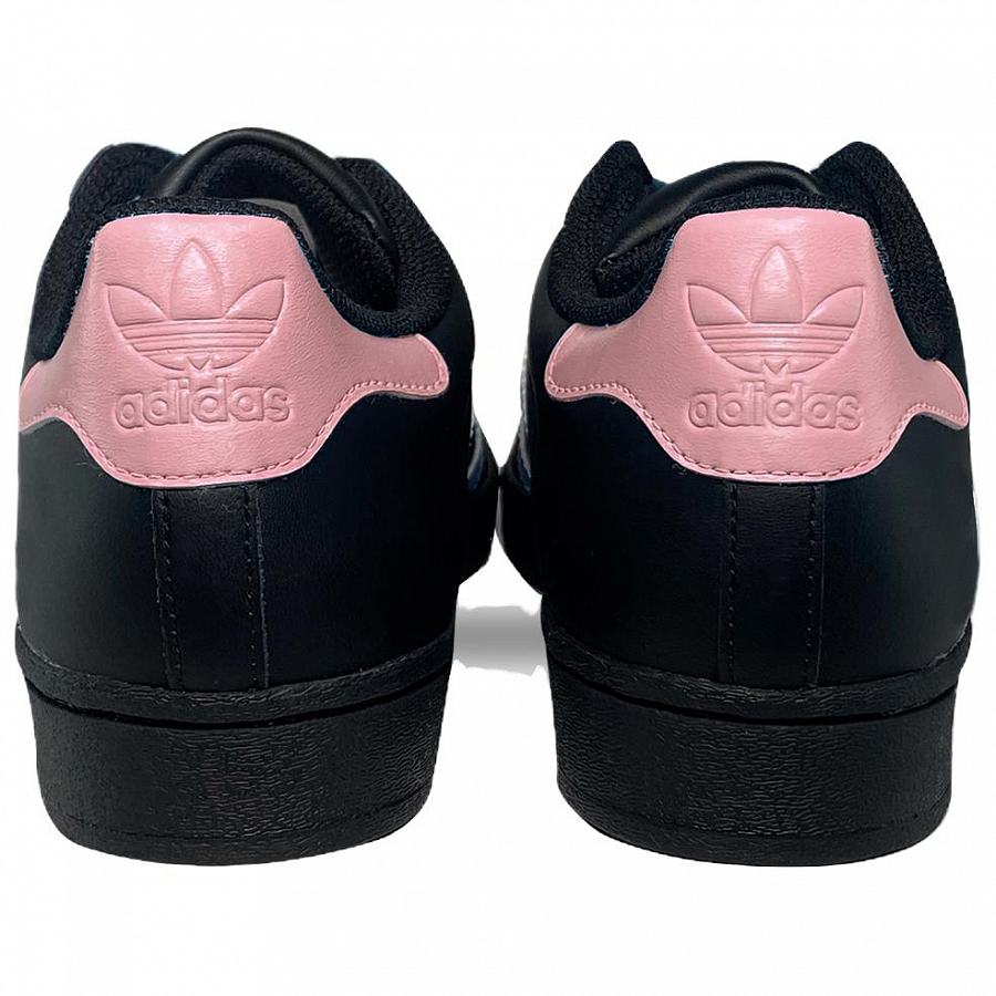 Adidas Originals Superstar Skateboard Shoes Unisex Low Top Black/Pink купить в интернет-магазине Yoocart с быстрой доставкой по России.