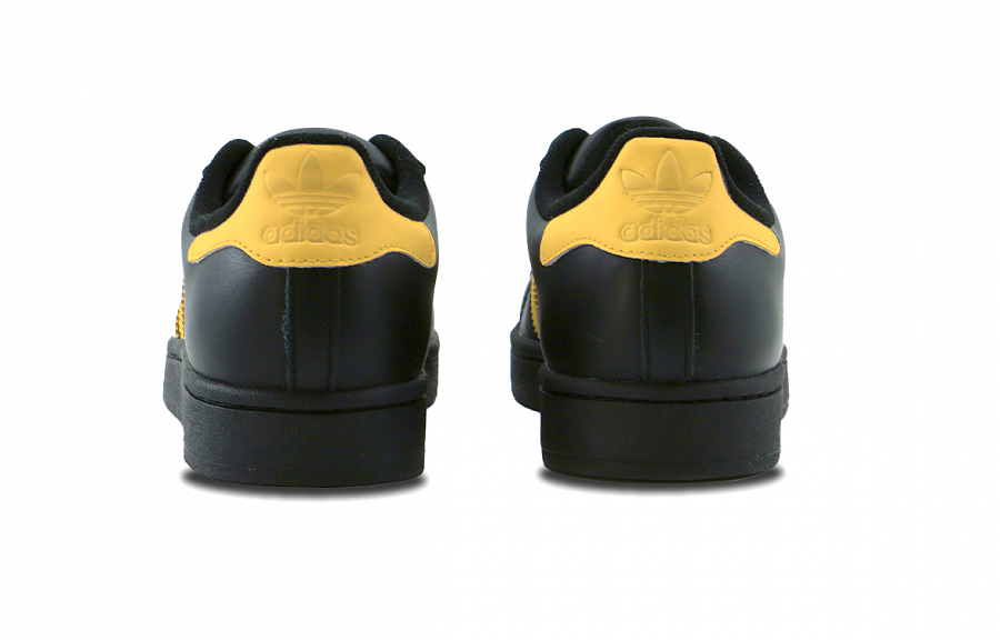 Adidas Originals Superstar 2 Anti Slip Wear Resistant Low Top Skateboard Shoes Unisex Black Yellow купить в интернет-магазине Yoocart с быстрой доставкой по России.
