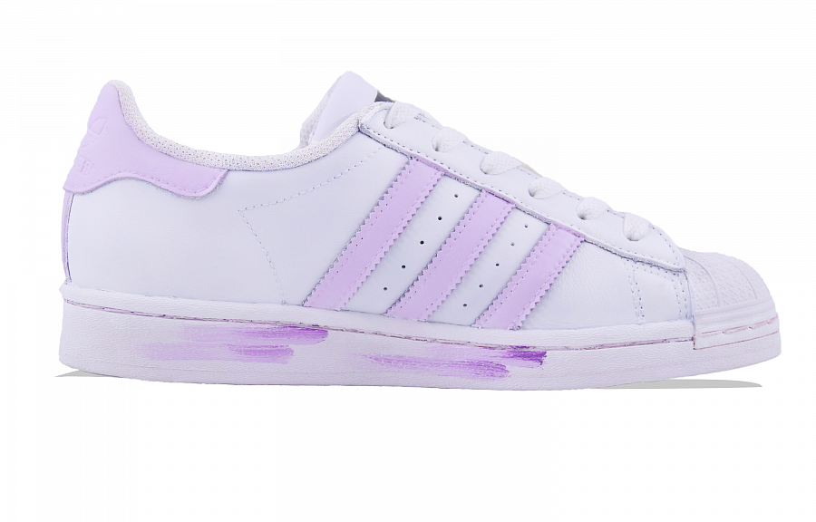 Adidas Originals Superstar Skateboard Shoes Unisex Low top White/Purple/Pink купить в интернет-магазине Yoocart с быстрой доставкой по России.