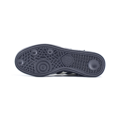 Adidas Originals HANDBALL SPEZIAL Anti-Slip Wear-Resistant Low-Top Skateboard Shoes Unisex Black Gray