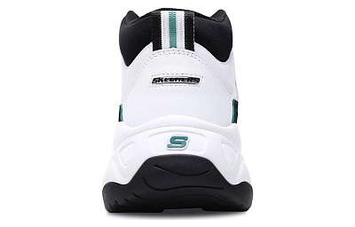Skechers D'LITES 3.0 3.0 High Top Chunky Sneakers Women's White Green