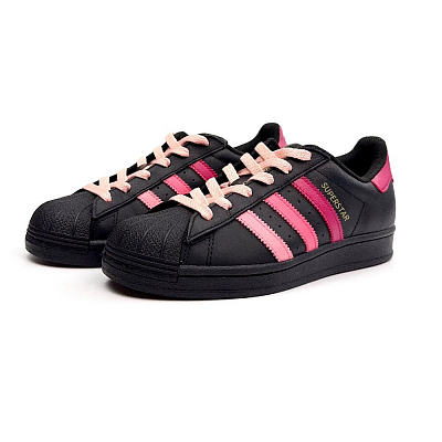 Adidas Originals Superstar Skateboard Shoes Unisex Low-Top Pink