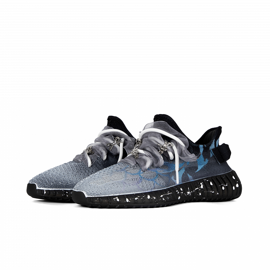 Adidas Originals Yeezy Boost 350 V2 Breathable And Wear-resistant Low-Top Casual Shoes Unisex Black купить в интернет-магазине Yoocart с быстрой доставкой по России.