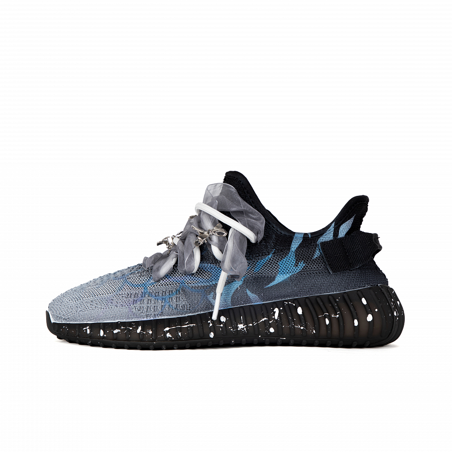 Adidas Originals Yeezy Boost 350 V2 Breathable And Wear-resistant Low-Top Casual Shoes Unisex Black купить в интернет-магазине Yoocart с быстрой доставкой по России.