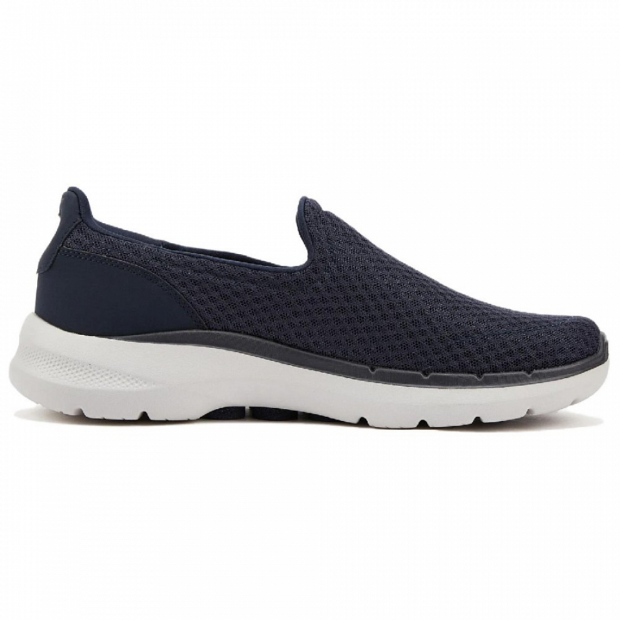 Skechers Go Walk 6 Low Top Casual Shoes Men's Blue купить в интернет-магазине Yoocart с быстрой доставкой по России.