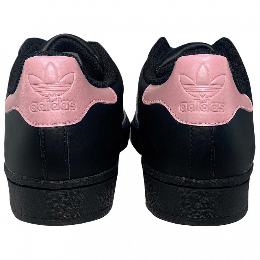 Adidas Originals SUPERSTAR Zing, Pink Mold Anti Slip Wear Resistant Low Top Skateboard Shoes Women's Black Pink купить в интернет-магазине Yoocart с быстрой доставкой по России.