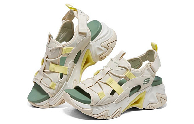 Skechers Stamina V3 'Beige Green' Women's