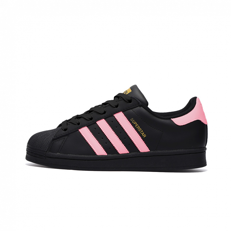 Adidas Originals SUPERSTAR Anti Slip Wear Resistant Low Top Skateboard Shoes Unisex Black купить в интернет-магазине Yoocart с быстрой доставкой по России.