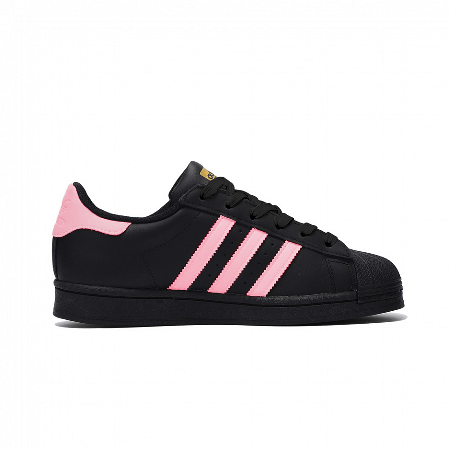 Adidas Originals SUPERSTAR Anti Slip Wear Resistant Low Top Skateboard Shoes Unisex Black купить в интернет-магазине Yoocart с быстрой доставкой по России.
