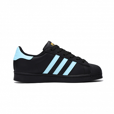 Adidas Originals SUPERSTAR Anti Slip Wear Resistant Low Top Skateboard Shoes Unisex Black