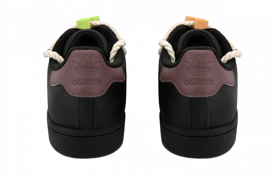 Adidas Originals SUPERSTAR Anti-Slip Wear-Resistant Low-Top Skateboard Shoes Unisex Black Brown купить в интернет-магазине Yoocart с быстрой доставкой по России.