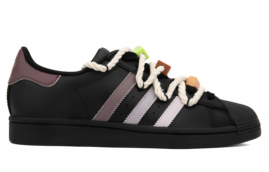 Adidas Originals SUPERSTAR Anti-Slip Wear-Resistant Low-Top Skateboard Shoes Unisex Black Brown купить в интернет-магазине Yoocart с быстрой доставкой по России.