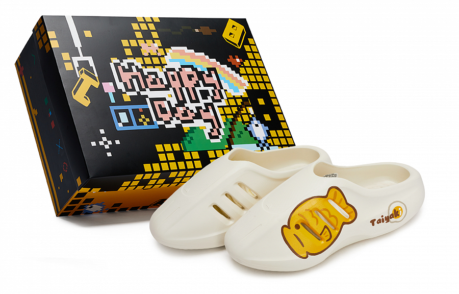 Adidas Originals AdiFOM IIInfinity Mules Quiet Abrasion Resistant Closed Toe Slippers Unisex White Yellow Brown купить в интернет-магазине Yoocart с быстрой доставкой по России.