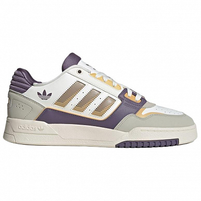 Adidas Originals Drop Step 2.0 Anti Slip Wear Resistant Low Top Skateboard Shoes Unisex Purple