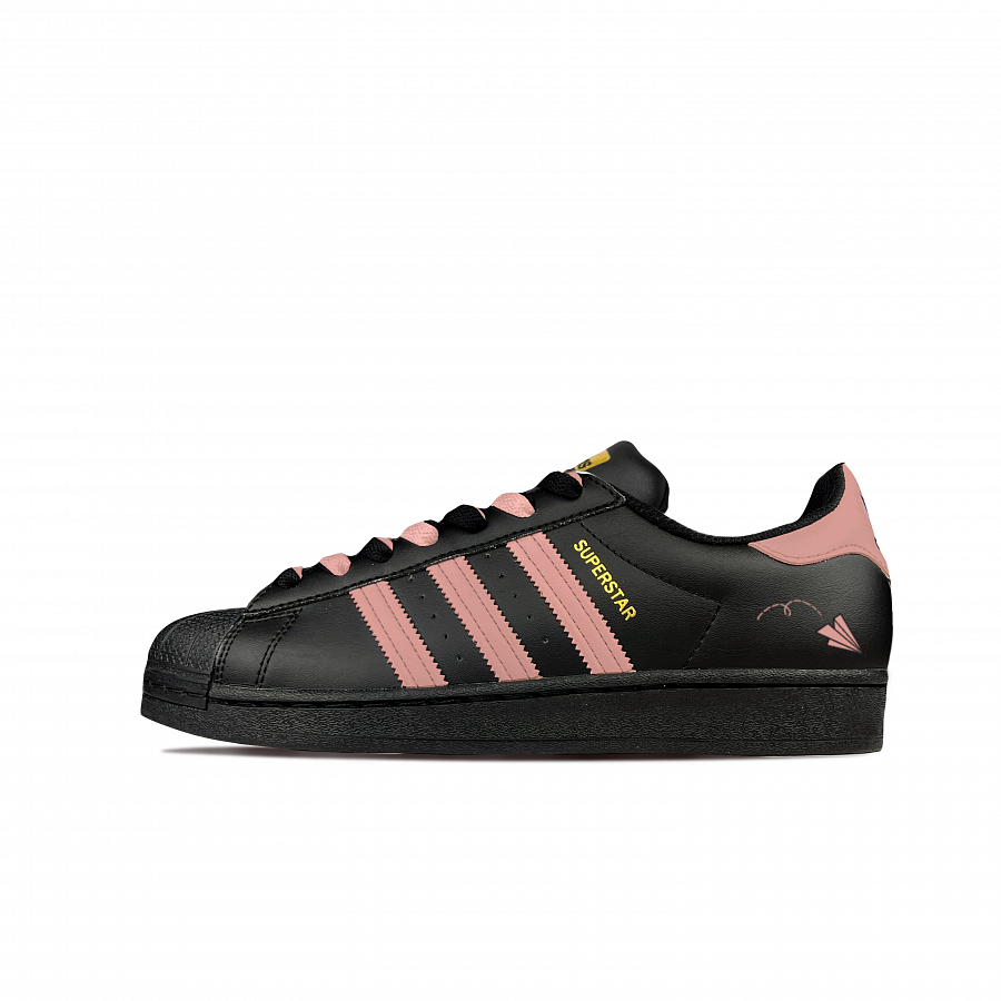 Adidas Originals Superstar Skateboard Shoes Unisex Low top Black Pink купить в интернет-магазине Yoocart с быстрой доставкой по России.