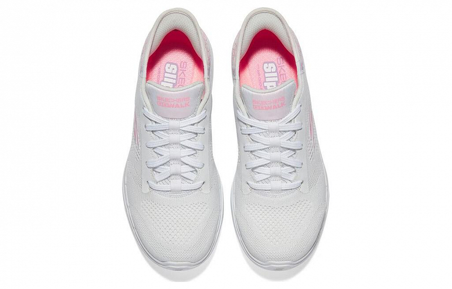 Skechers Go Walk 'White Pink' Women's купить в интернет-магазине Yoocart с быстрой доставкой по России.