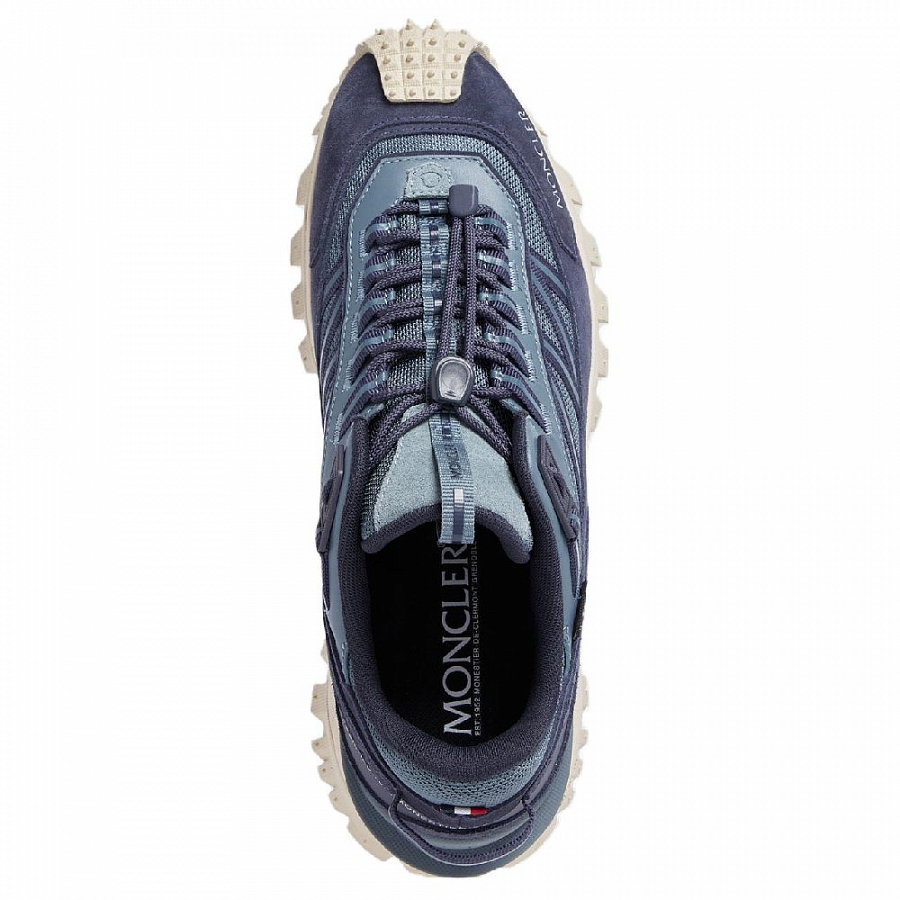 Moncler Trailgrip Outdoor Shoes Men Low-Top Blue купить в интернет-магазине Yoocart с быстрой доставкой по России.