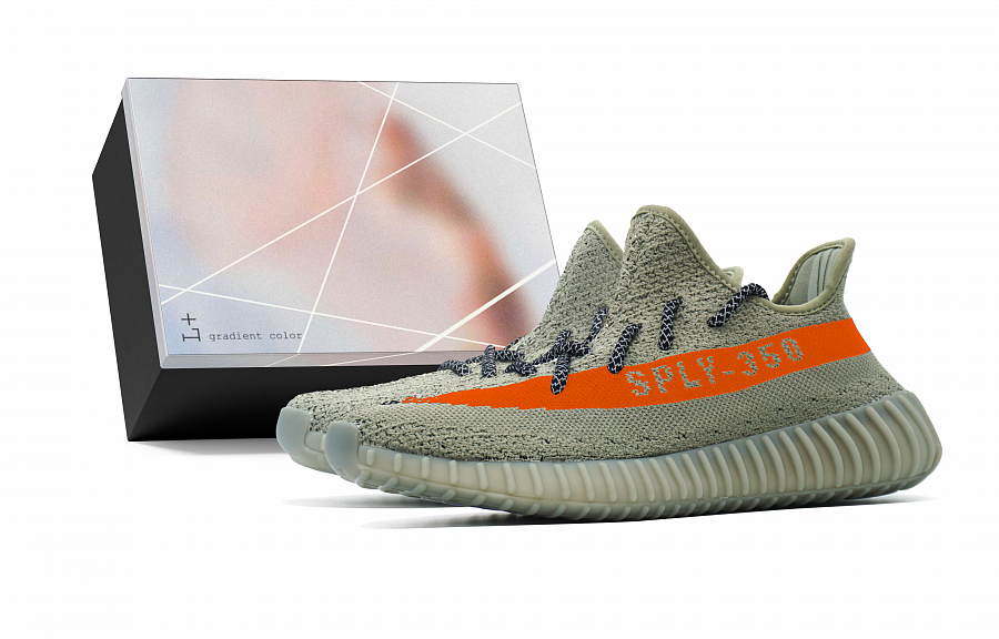 Adidas Originals Yeezy Boost 350 V2 Casual Shoes Unisex Low top Orange купить в интернет-магазине Yoocart с быстрой доставкой по России.