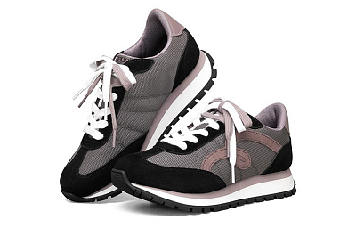 Skechers Bob's Low Top Running Shoes Women's Black Pink